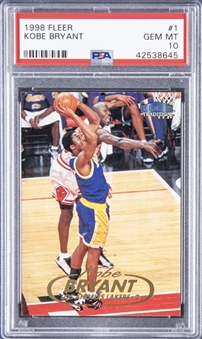 1998-99 Fleer #1 Kobe Bryant - PSA GEM MT 10